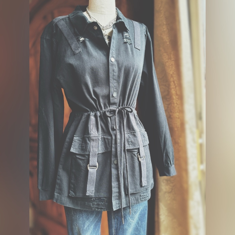 Jacket Utility Distressed - Picture 7 of 10
